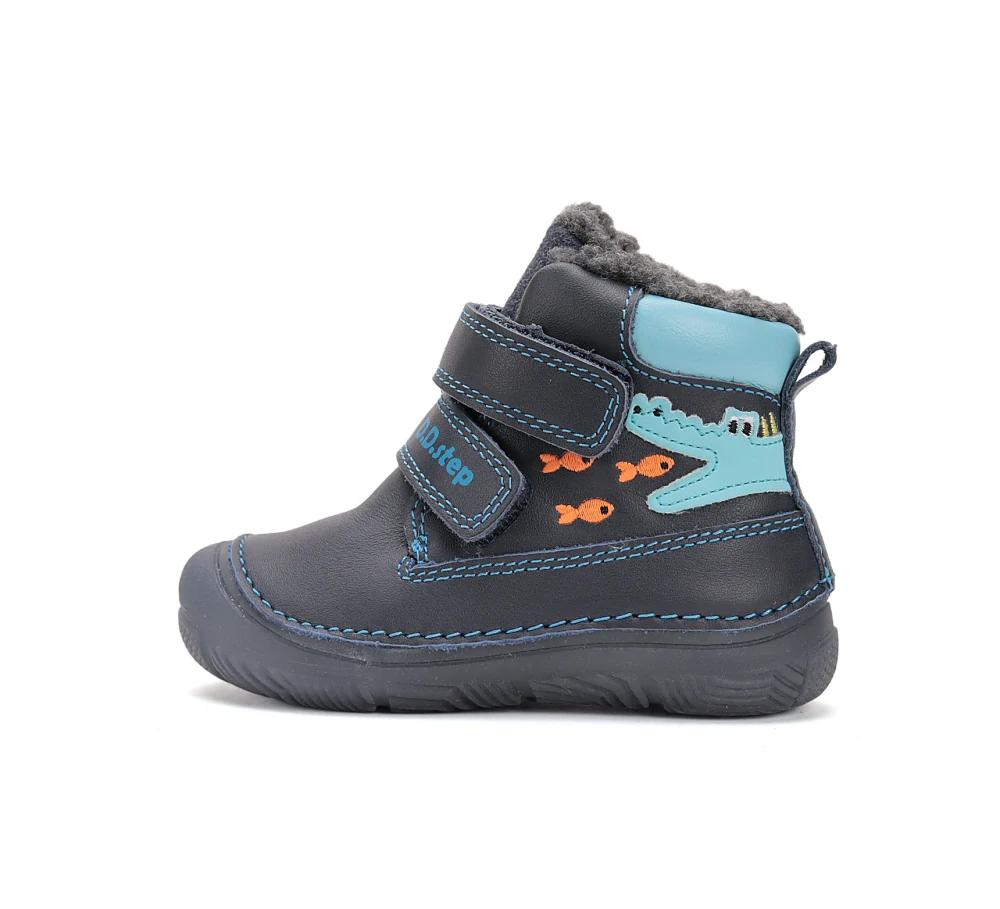 Dětská zimní obuv W082-52462A, Royal Blue