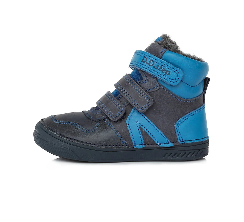 Dětská zimní obuv W040-893B, Bermuda Blue