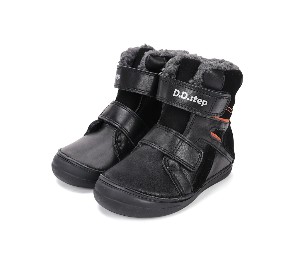 Dětská zimní obuv W078-52451B, Black