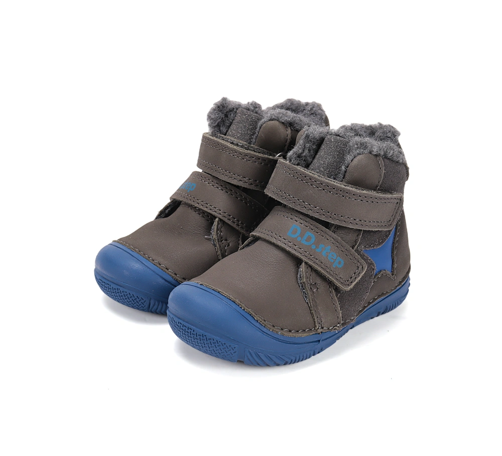 Dětská zimní obuv W082-52912A, Dark Grey