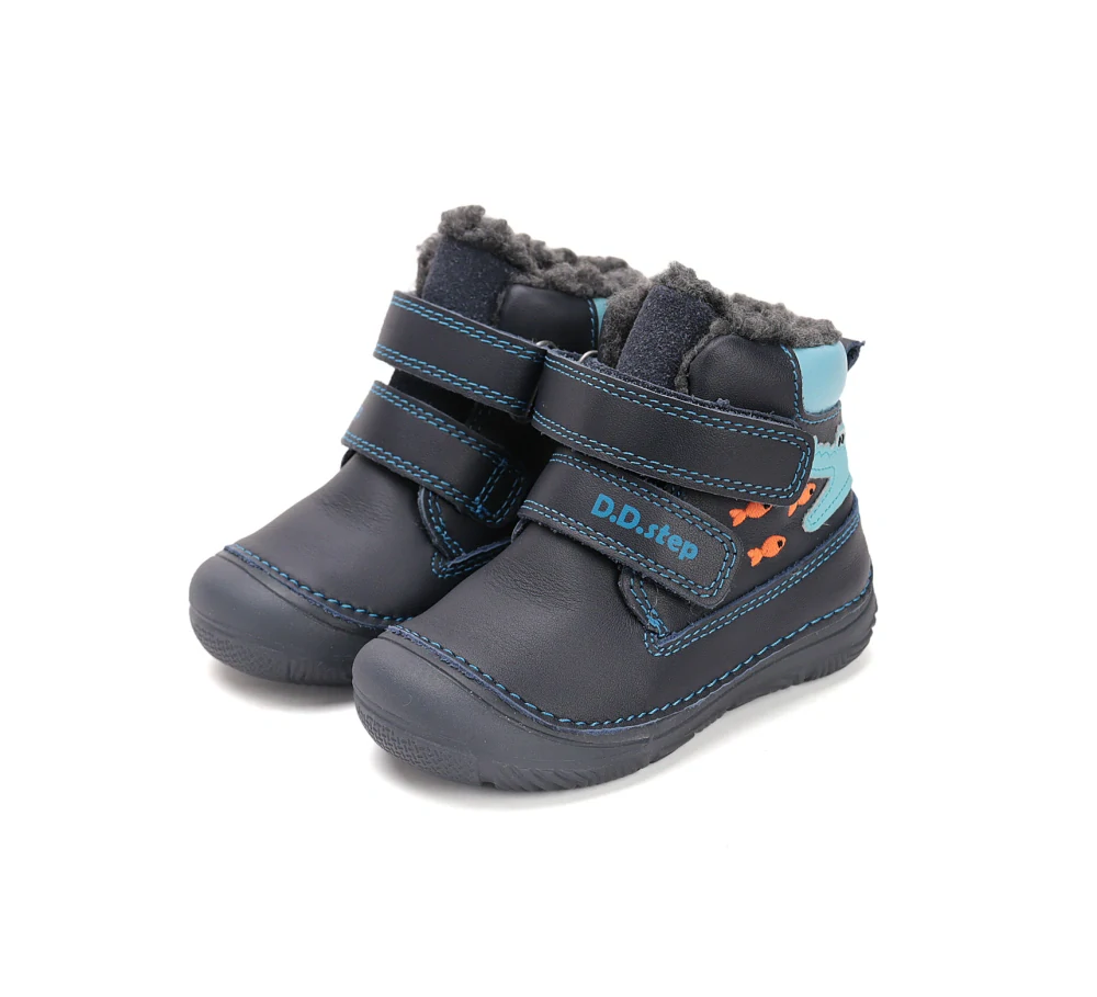 Dětská zimní obuv W082-52462A, Royal Blue