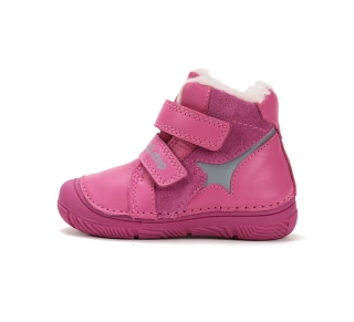 Dětská zimní obuv W082-52912C- růžová